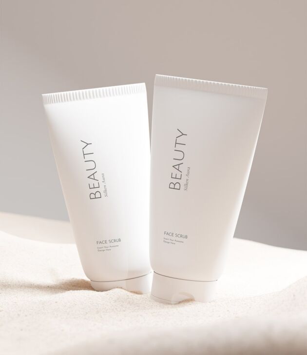 Gentle face scrub